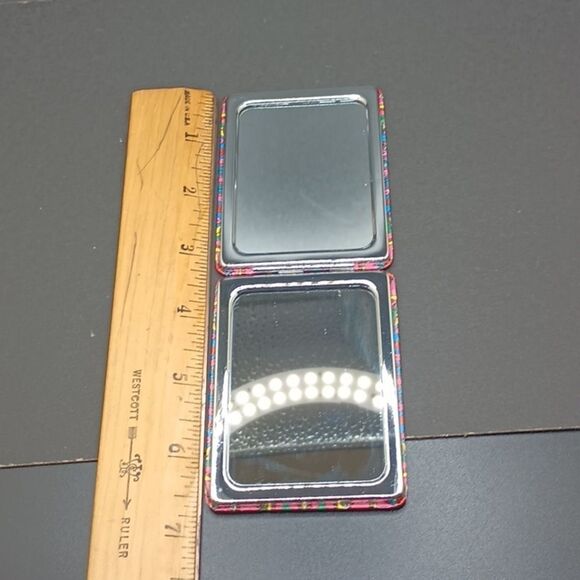 EVIL Eye of protection compact mirror case travel mandala looking glass - Picture 5 of 5